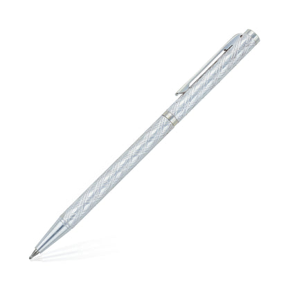 925 Sterling Silver Lattice Weave Signature Pen for Men 1