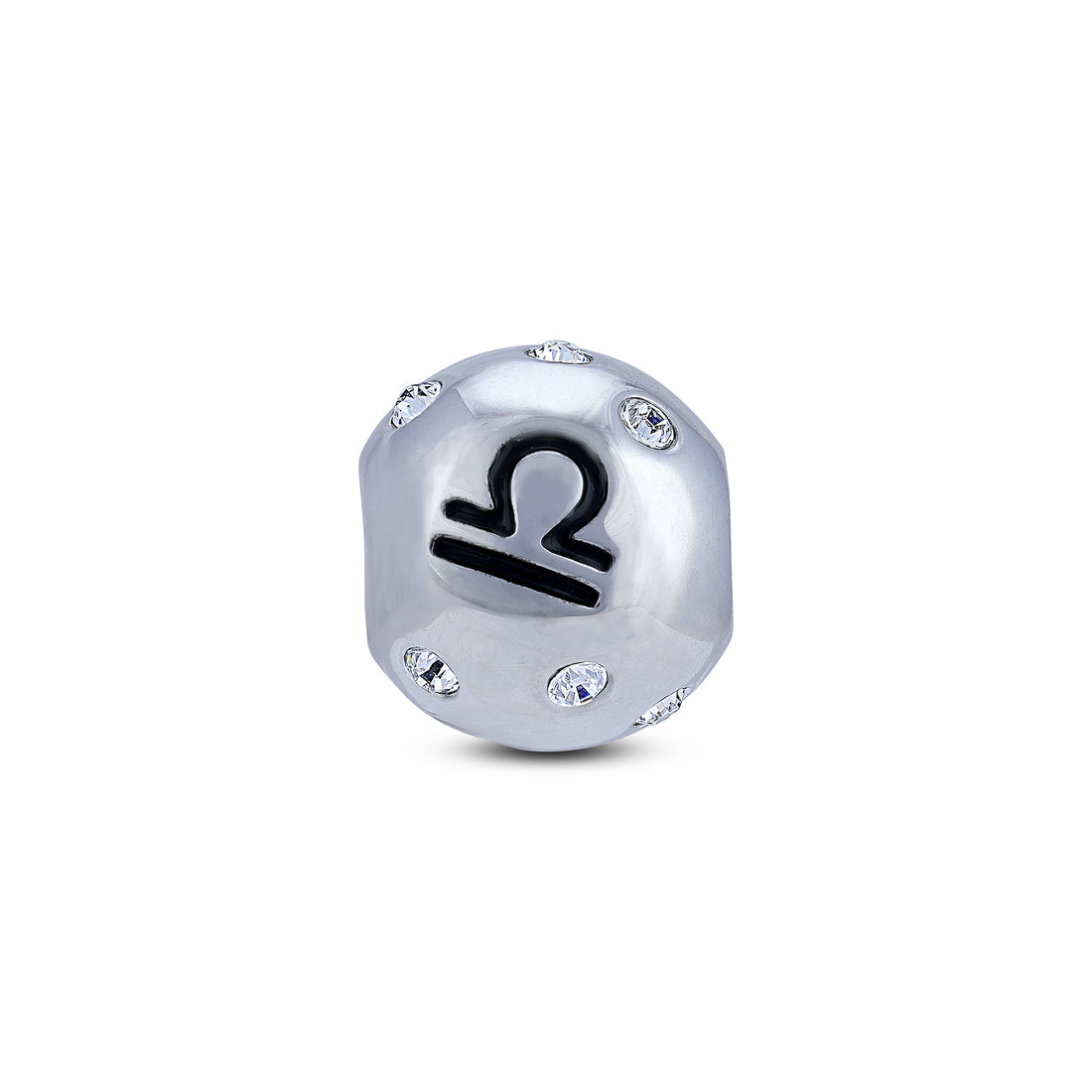 925 Sterling Silver Libra Cosmic Grace Charm Pendant for Women
