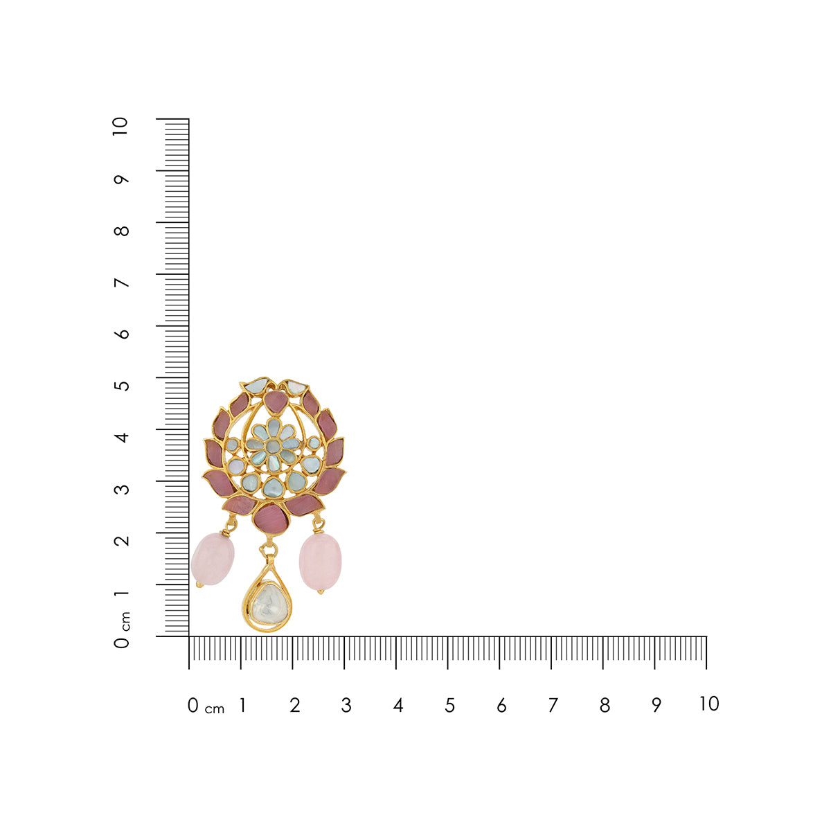 925 Sterling Silver Lotus Pearl Drop Earrings for Women