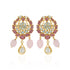 925 Sterling Silver Lotus Pearl Drop Earrings for Women