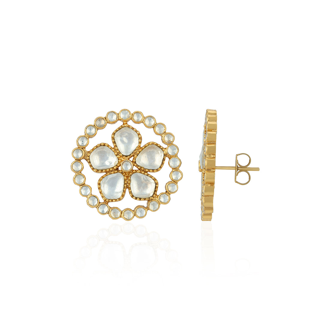 925 Sterling Silver Luminous Flower Pearl Pendant for Women