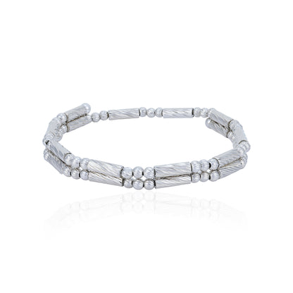 925 Sterling Silver Luxe 3-in-1 Transforming Bracelet Anklet Ring for Women
