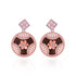 925 Sterling Silver Majestic Floral Grace Earrings  For Women
