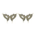 925 Sterling Silver Markasite Couture Mask Earring