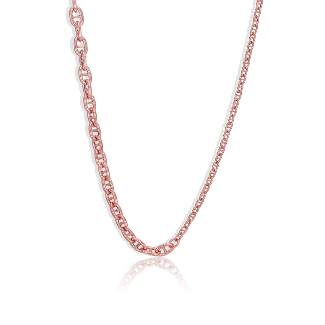 925 Sterling Silver Maverick Link Statement Chain for Men