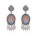 925 Sterling Silver Meenakari Earring