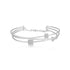 925 Sterling Silver Modern Multi Wire Bracelet for Women