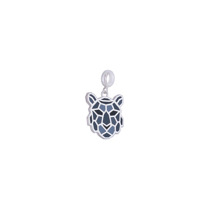 925 Sterling Silver Mosaic Beast Pendant