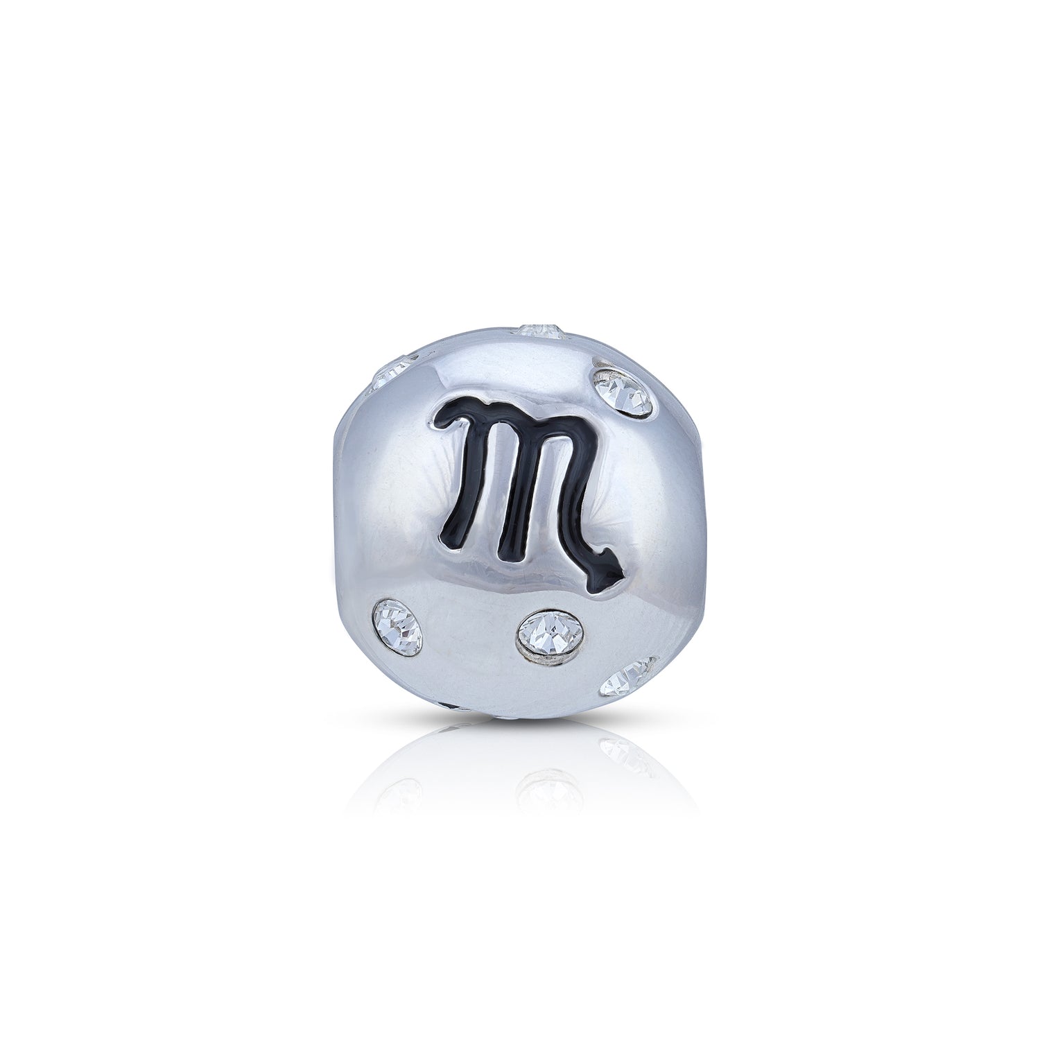 925 Sterling Silver Mystic Scorpio Charm Pendant for Women
