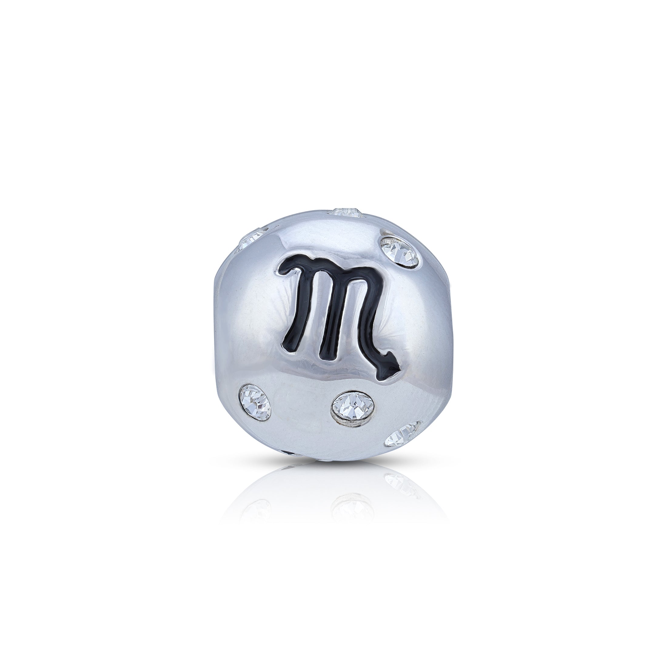 925 Sterling Silver Mystic Scorpio Charm Pendant for Women