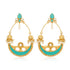 925 Sterling Silver Mystic Turquoise Danglers Earring