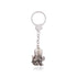 925 Sterling Silver Nightfall Rose Key Chain