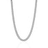 925 Sterling Silver OnyxEdge Bold Curb Link Chain for Men