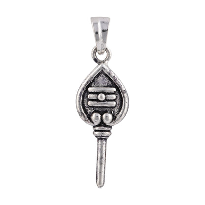 925 Sterling Silver Oxidized God Muruga Vel Pendant for Men and Women