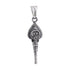 925 Sterling Silver Oxidized Om Vel Pendants for Men and Women