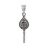 925 Sterling Silver Oxidized Panchalogam Murugan Vel Pendants for Men and Women
