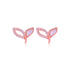 925 Sterling Silver Paired Leaf Earrings For Women