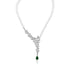 925 Sterling Silver Pearl Stone Vibrant Necklace