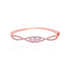 925 Sterling Silver Radiant Twisted Wave Kada For Women