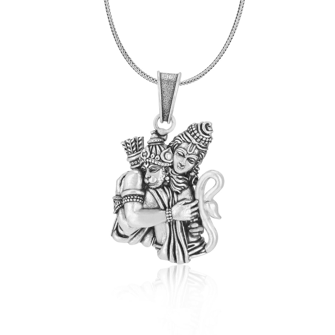925 Sterling Silver Ram Hanuman Bonded Pendants for Men &amp; Women