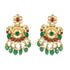 925 Sterling Silver Regal Chandbali Radiance Earrings for Women