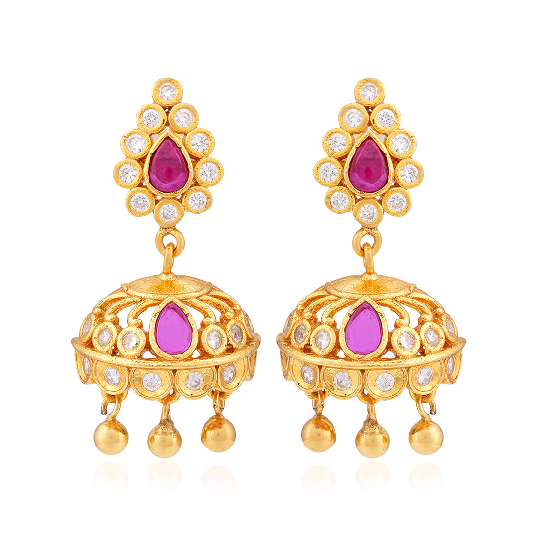 925 Sterling Silver Regal Jhumka