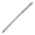 925 Sterling Silver Rhodium Attractive Anchorlink Mens Bracelet