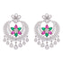 925 Sterling Silver Rhodium Dangles Earring