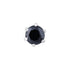 925 Sterling Silver Rhodium Plated Classic Velvet Blue Nosepin for Women