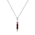 925 Sterling Silver Rhodium Plated Sketch Pencil Pendant For Kids