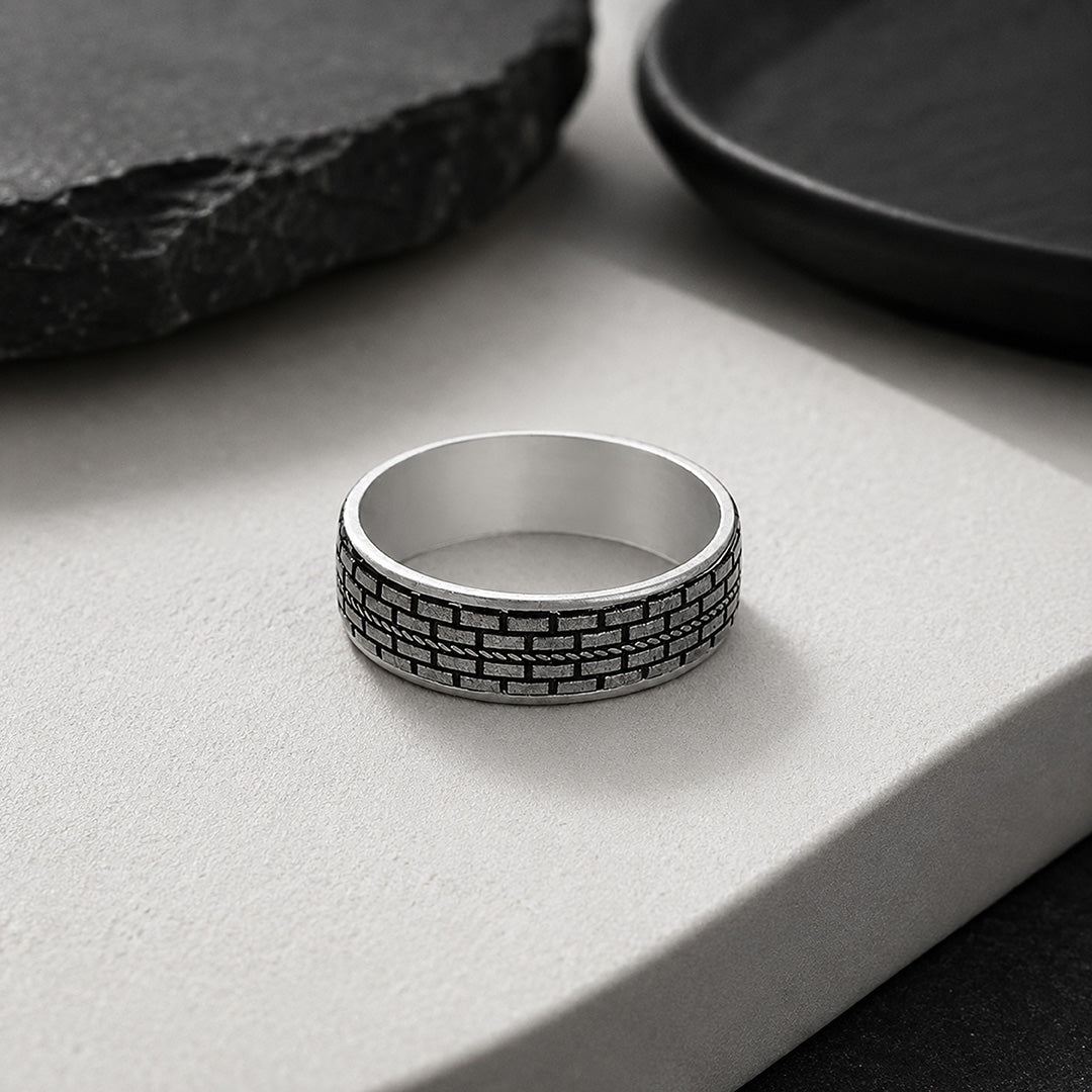 925 Sterling Silver Robust Ring