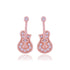 925 Sterling Silver Rockin Guitar Inspired Earrings