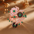 925 Sterling Silver Rosa Vienne Emerald Ring For Women