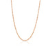 925 Sterling Silver Rose Gold Luxe Intertwine Chain for Men