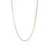 925 Sterling Silver Rose Gold Plated Fusion Matrix Link Chain for Men