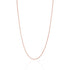 925 Sterling Silver Rose Gold Plated Lattice Flex Chain for Men