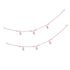 925 Sterling Silver Rose Gold Plated Leaf Charm Bracelet for Women