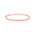 925 Sterling Silver Rosegold Hexagon Radiant Mosaic Bangle For Women