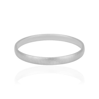 925 Sterling Silver Serpent Wave Kada for Men
