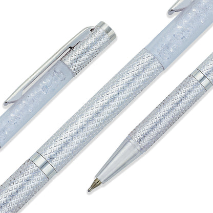 925 Sterling Silver Shimmer Trance Roller Pen for Men 2