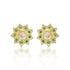925 Sterling Silver Shimmering Starburst Earring for Women