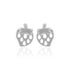 925 Sterling Silver Strawberry Pop Rhodium Plated Earrings For Women