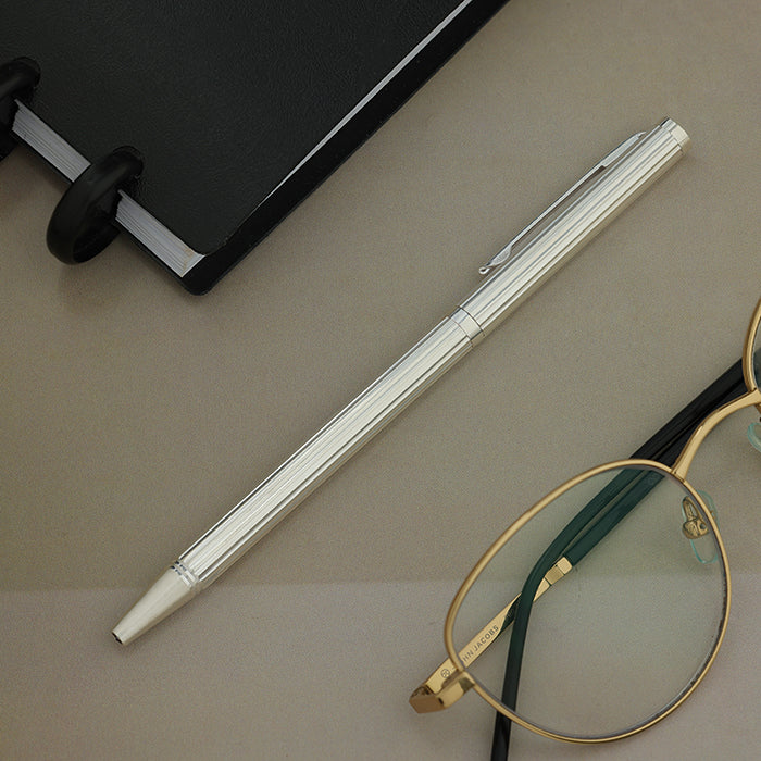 925 Sterling Silver Streamline Elite Parallel Pen for Men