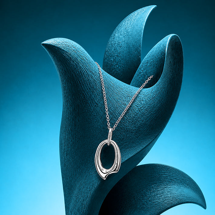 925 Sterling Silver Stunning Oval Chain