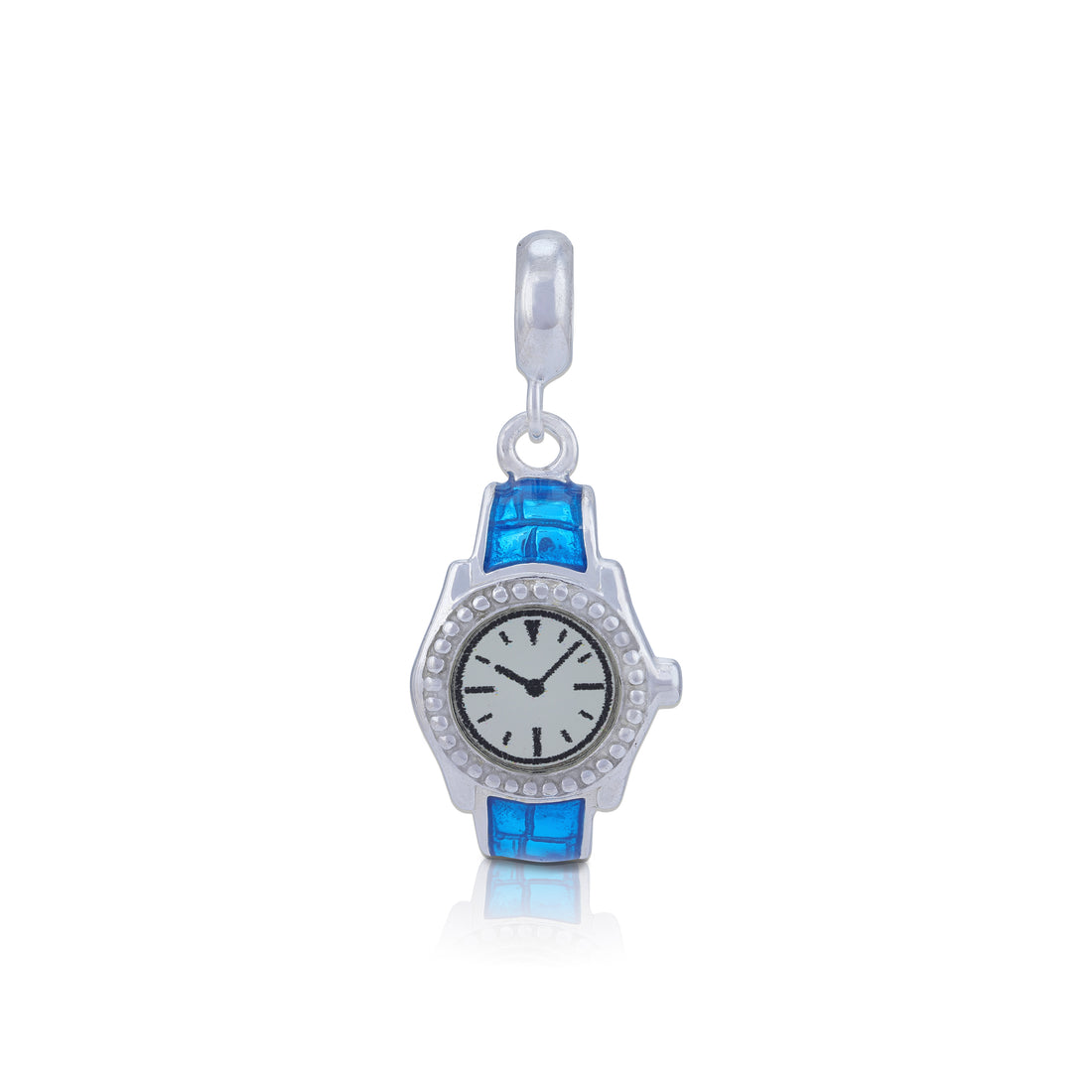 925 Sterling Silver Stylish Seconds Dangle Charm Pendant for Women