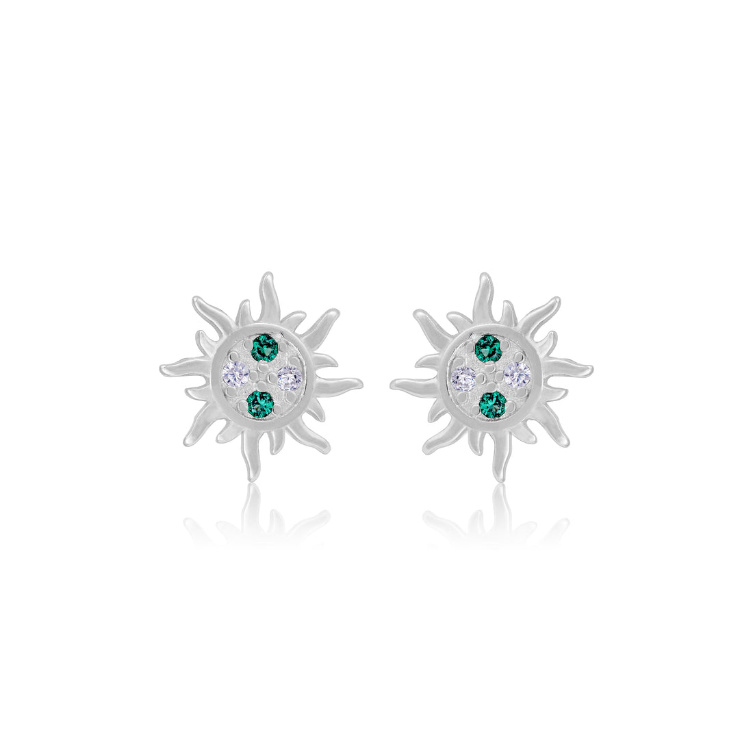 925 Sterling Silver SunSpark Radiant Earring For Women