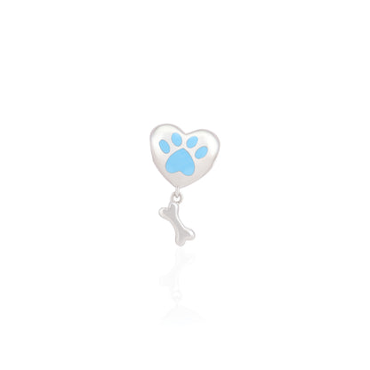 925 Sterling Silver TailWag Treasures Charm  Pendant for Women