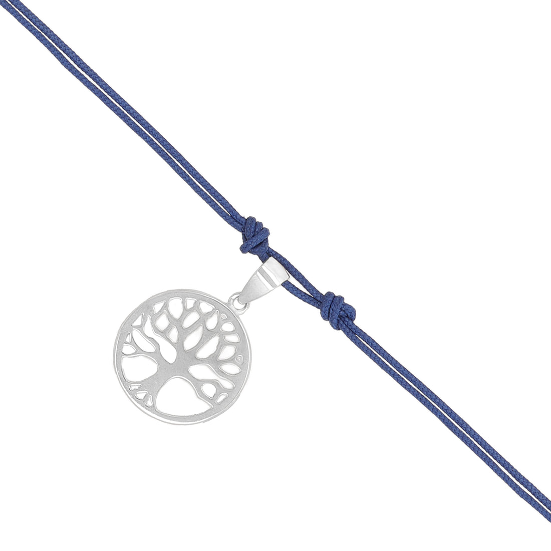 925 Sterling Silver Tree Branches Touch Timeless Horizon Pendant Rakhi For Brother