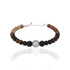 925 Sterling Silver Urban Odyssey Beaded Bracelet for Men