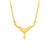 925 Sterling Silver Victorian Filigree Gold Plated Necklace for Women